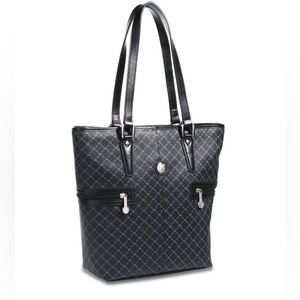 Rioni signature Tall Tote Shopper (Black)